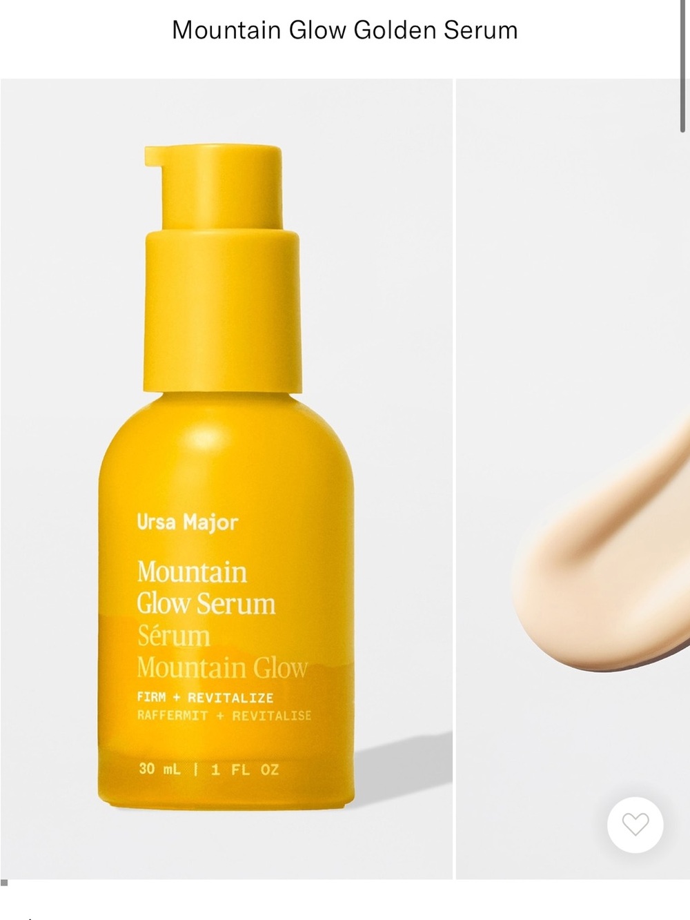 Mountain Glow Serum
